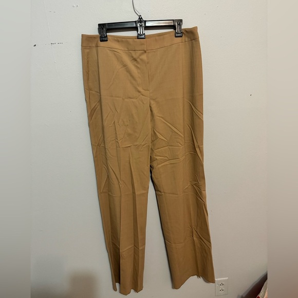 Lafayette 148 New York Pants - Lafayette 148 New York Beige Menswear Trousers